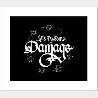 Let's Do Some Damage Posters and Art